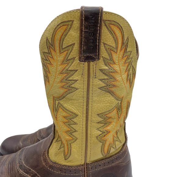 Justin Western Cowboy (round toe) Superintendent Work-boot Electrical size 8D main image 12